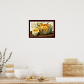 SEIZOENSFRUITEN / POMPOENEN POSTER (Keuken)