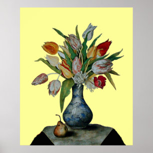 SEIZOENSFRUITEN - TULPEN POSTER