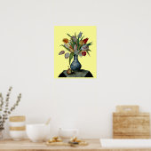 SEIZOENSFRUITEN - TULPEN POSTER (Keuken)