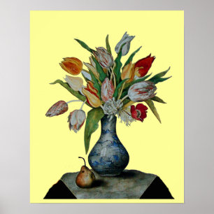 SEIZOENSFRUITEN - TULPEN POSTER