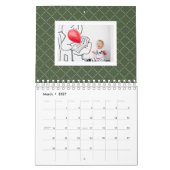 Seizoensgebonden Achtergrondfotokalender Kalender (Mar 2027)