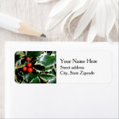 Seizoensgebonden adreslabel voor retourzending etiket (Insitu)