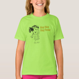 Seizoensgebonden allergieën: hooi, hooi, hooikoort t-shirt