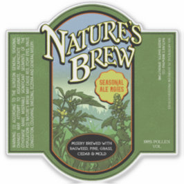 Seizoensgebonden allergieën sticker