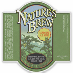 Seizoensgebonden allergieën sticker