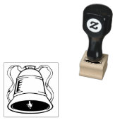 Seizoensgebonden Bell Decor Rubber Stamp Rubberstempel (Gestempeld)