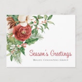 Seizoensgebonden Briefkaart voor feestdagen (Voorkant)