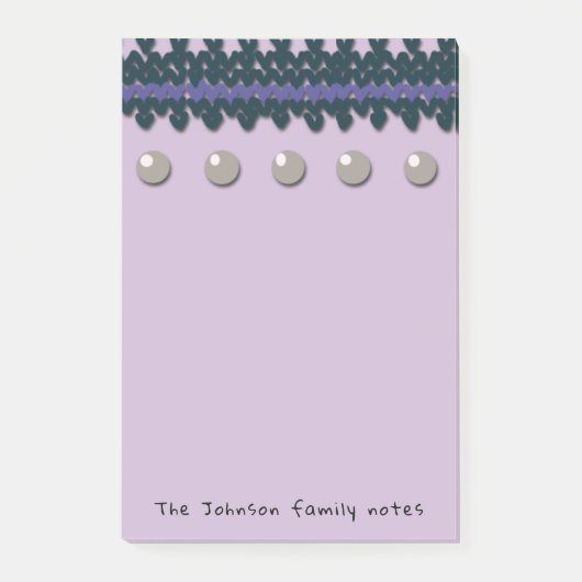 Seizoensgebonden familieaantekeningen met aangepas post-it® notes (Voorkant)