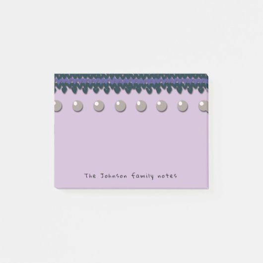 Seizoensgebonden familieaantekeningen met aangepas post-it® notes (Voorkant)