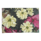 Seizoensgebonden Feestdagen Poinsettias Floral Kussensloop (Voorkant-Rechts)