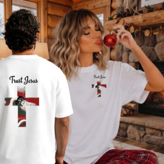 Seizoensgebonden geloof gebaseerd christelijk fees t-shirt