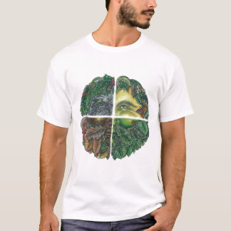 Seizoensgebonden groene Man T-shirt
