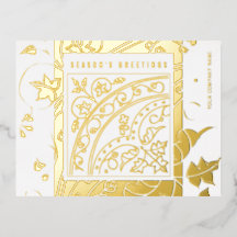 Seizoensgebonden groeten Elegant Moderne Klassieke