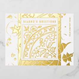 Seizoensgebonden groeten Elegant Moderne Klassieke Folie Feestdagen Briefkaart