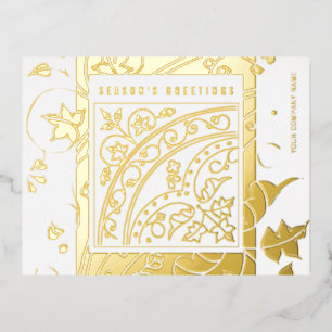 Seizoensgebonden groeten Elegant Moderne Klassieke Folie Feestdagen Briefkaart