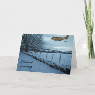 Seizoensgebonden groeten feestdagen kaart