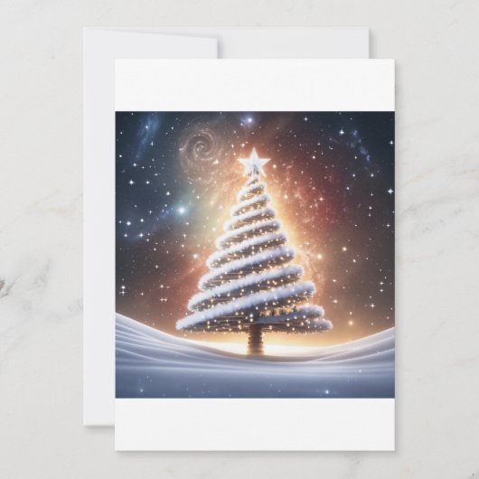 Seizoensgebonden groeten feestdagenkaart (Voorkant)