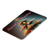 Seizoensgebonden groeten magneet (Linkerzijde)