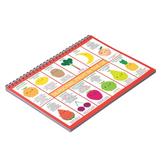 Seizoensgebonden groeven in het Verenigd Koninkrij Notitieboek (Linkerzijde)