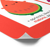 Seizoensgebonden groeven in het Verenigd Koninkrij Poster (Hoek)