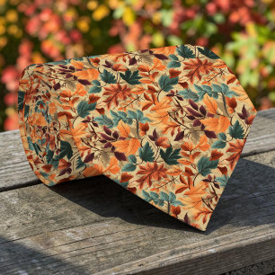 Seizoensgebonden Herfst Bladeren Necktie Stropdas