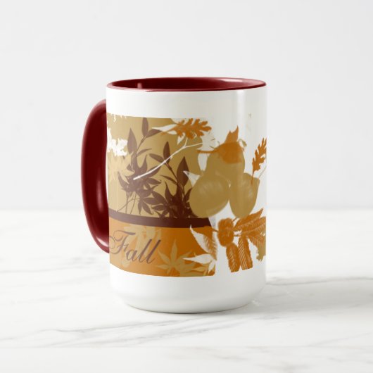 Seizoensgebonden Herfst Mok (Voorkant links)