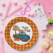 Seizoensgebonden Herfst-pleister Papieren Bordje (Feest)