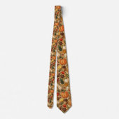 Seizoensgebonden Herfst Pompoen Necktie Stropdas (Achterkant)