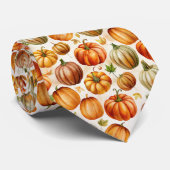 Seizoensgebonden Herfst Pompoen Necktie Stropdas (Opgerold)