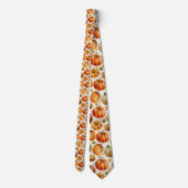 Seizoensgebonden Herfst Pompoen Necktie Stropdas (Achterkant)