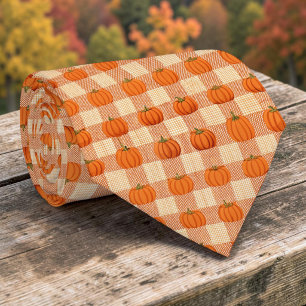 Seizoensgebonden Herfst Pompoen Necktie Stropdas