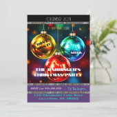 Seizoensgebonden jaarlijkse vintage kerstfeest uit kaart (Staand voorkant)