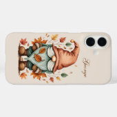 Seizoensgebonden kabouter naam toevoegen  Case-Mate iPhone case (Achterkant (horizontaal))