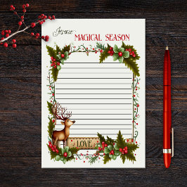 Seizoensgebonden Kerst Leuk Rendier Post-it® Notes