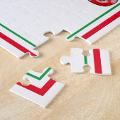 Seizoensgebonden kerstfeestdag legpuzzel (Zijkant)