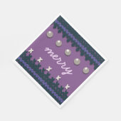 Seizoensgebonden Kerstmis Gebreide Decor met Douan Servet (Hoek)