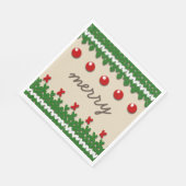 Seizoensgebonden Kerstmis Gebreide Decor met Douan Servetten (Hoek)