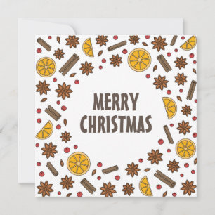 Seizoensgebonden kerstspecerijen kaart