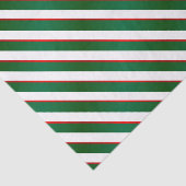 Seizoensgebonden Kerstvakantie Strepen Tissuepapier (Detail)