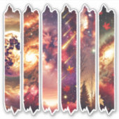 Seizoensgebonden Kosmische Herfst Washi Tape Plann Sticker (Voorkant)