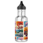 "Seizoensgebonden landschappen verenigen zich" Waterfles (Rechts)