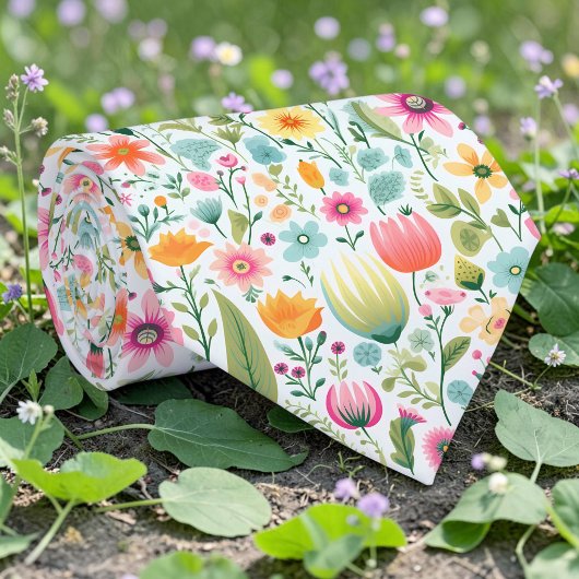 Seizoensgebonden lente bloem das stropdas