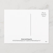 Seizoensgebonden meeuwen feestdagenkaart (Achterkant)