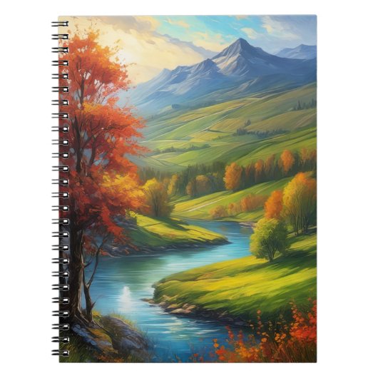 Seizoensgebonden metamorfose notitieboek (Voorkant)