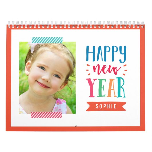 Seizoensgebonden offertes Moderne fotokalender Kalender (Hoes)