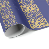 Seizoensgebonden ornamentische verstelbare groet b cadeaupapier (Rol Hoek)