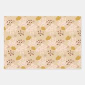 Seizoensgebonden pasteltinten Herfst Inpakpapier Vel (Voorkant)