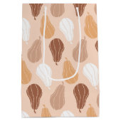 Seizoensgebonden pasteltinten Herfst Medium Cadeauzakje (Achterkant)