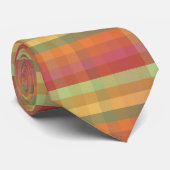 Seizoensgebonden Plaid SOAS Stropdas (Opgerold)