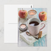 Seizoensgebonden romantische herfst stilleven foto briefkaart (Voorkant / Achterkant)